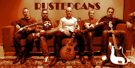 Les Rusted Cans sur scene